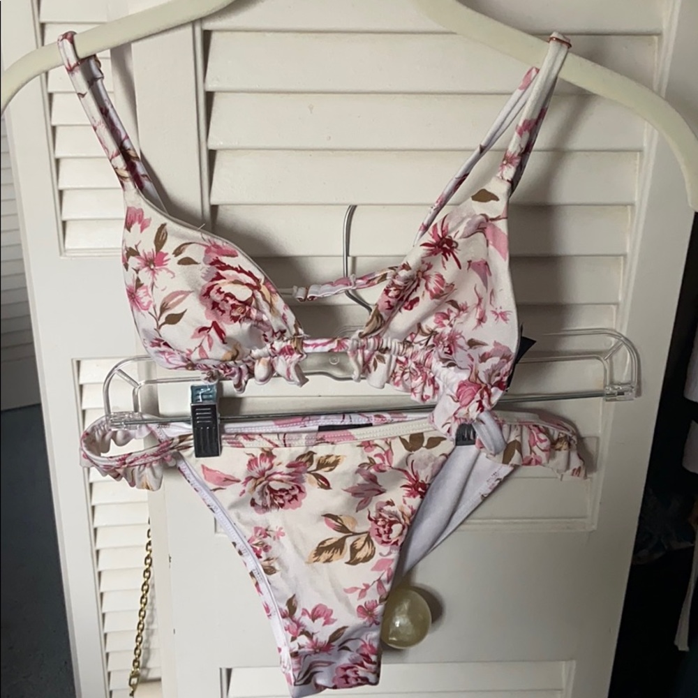 La hearts bikini set